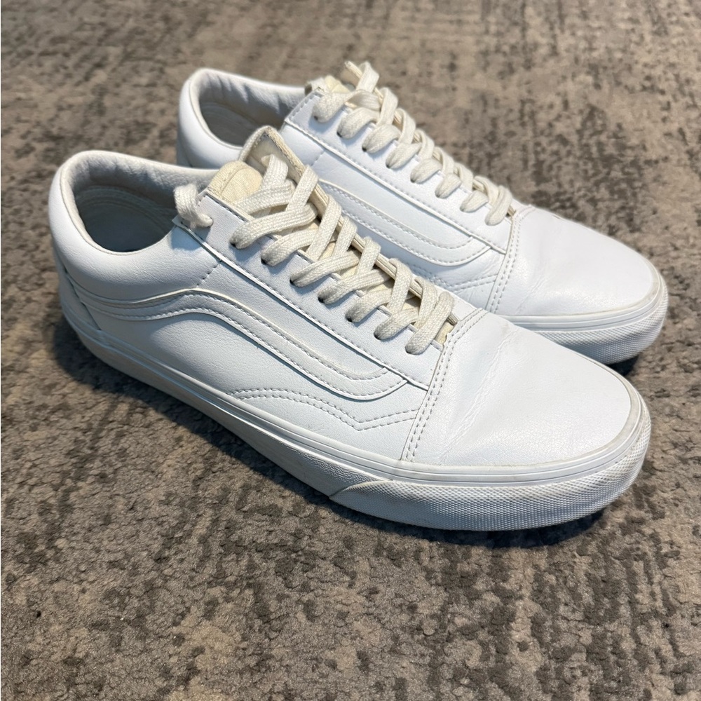 Leather Vans Lowtop